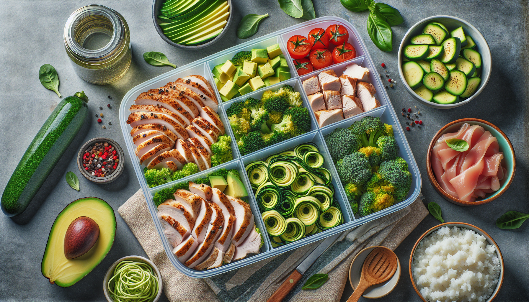 how to meal prep for keto success